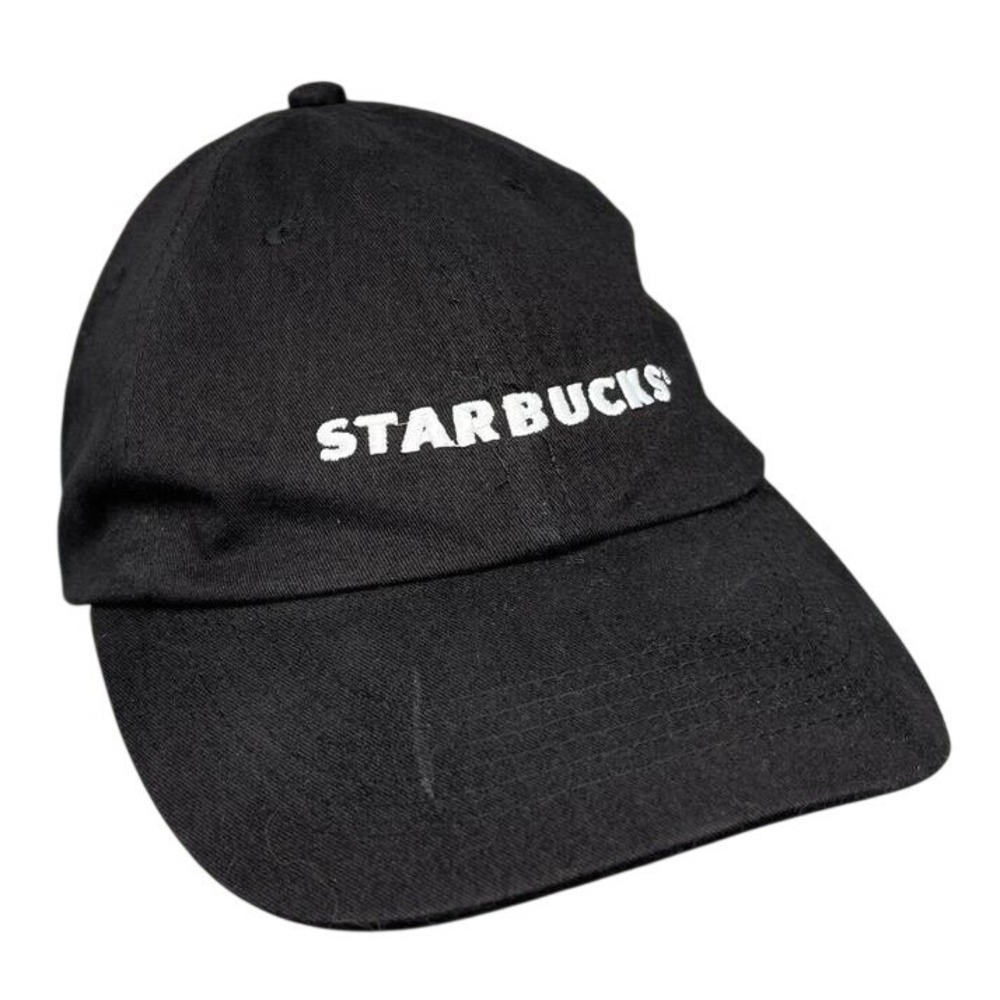 Starbucks Employee Uniform Black Barista Coffee Shop Hat Adult‎ Adjustable